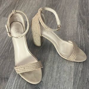 Raye Rattan Sandals Espadrilles